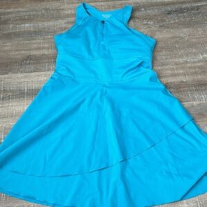 NWT break point Athleta dress size M in Pacific Blue.